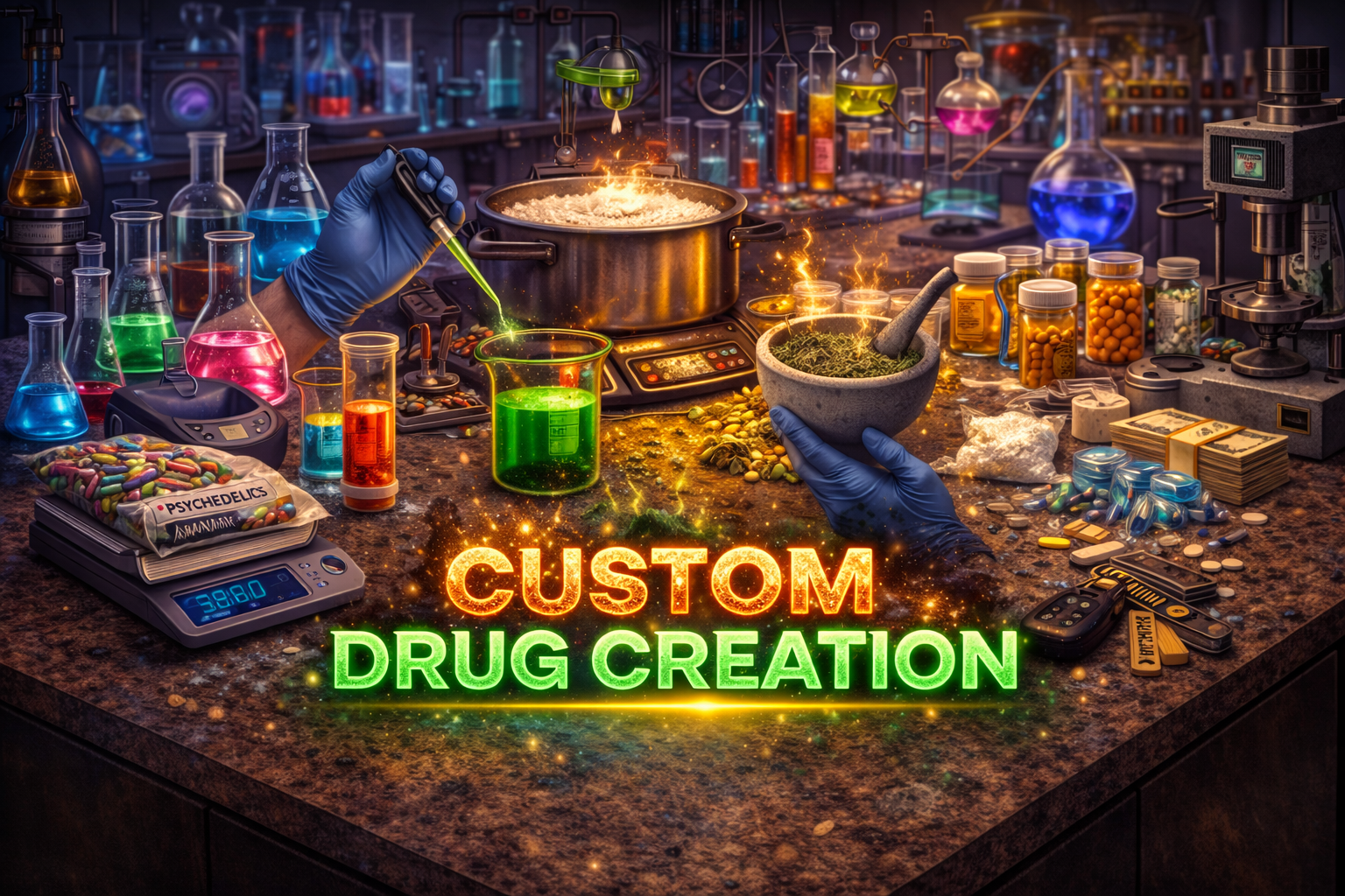 Custom Drug Creation (RolePlay)