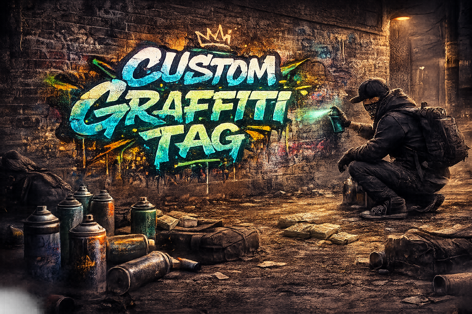 Custom Graffiti Tag