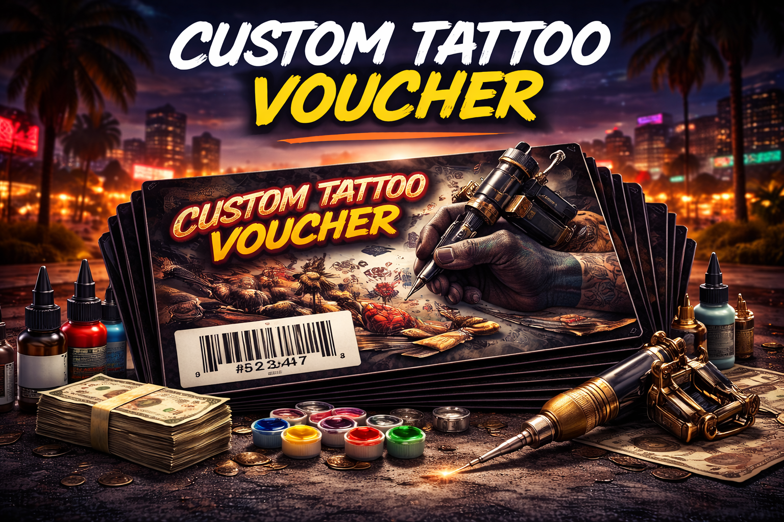 Custom Tattoo Voucher