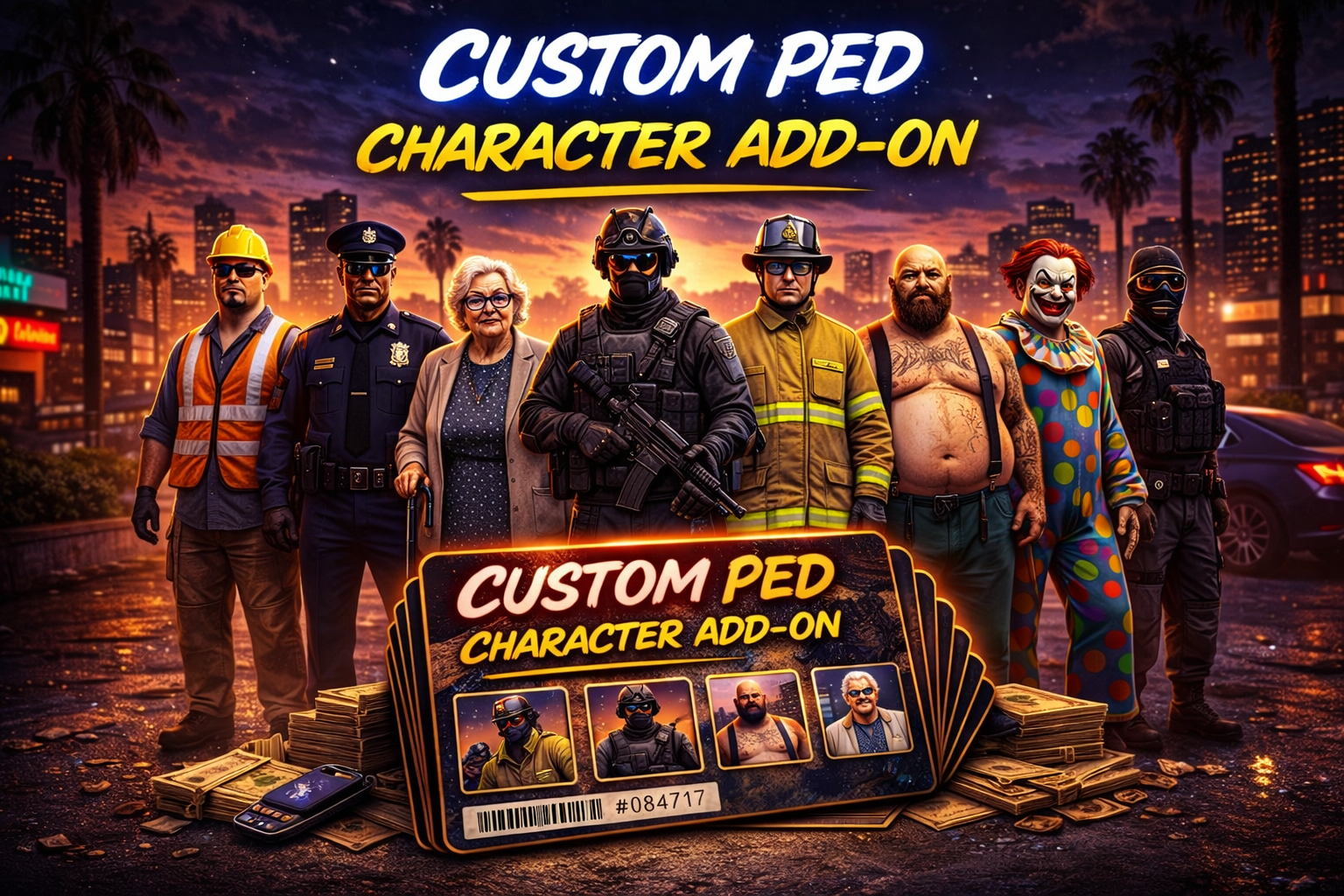 Custom Ped Character